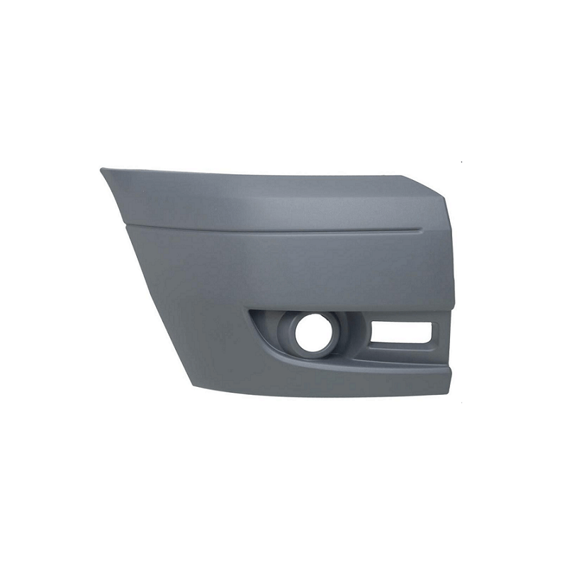 Crosse de pare-choc avant droite gris clair avec trou anti-brouillard Ford Transit MK7 2006-2014
