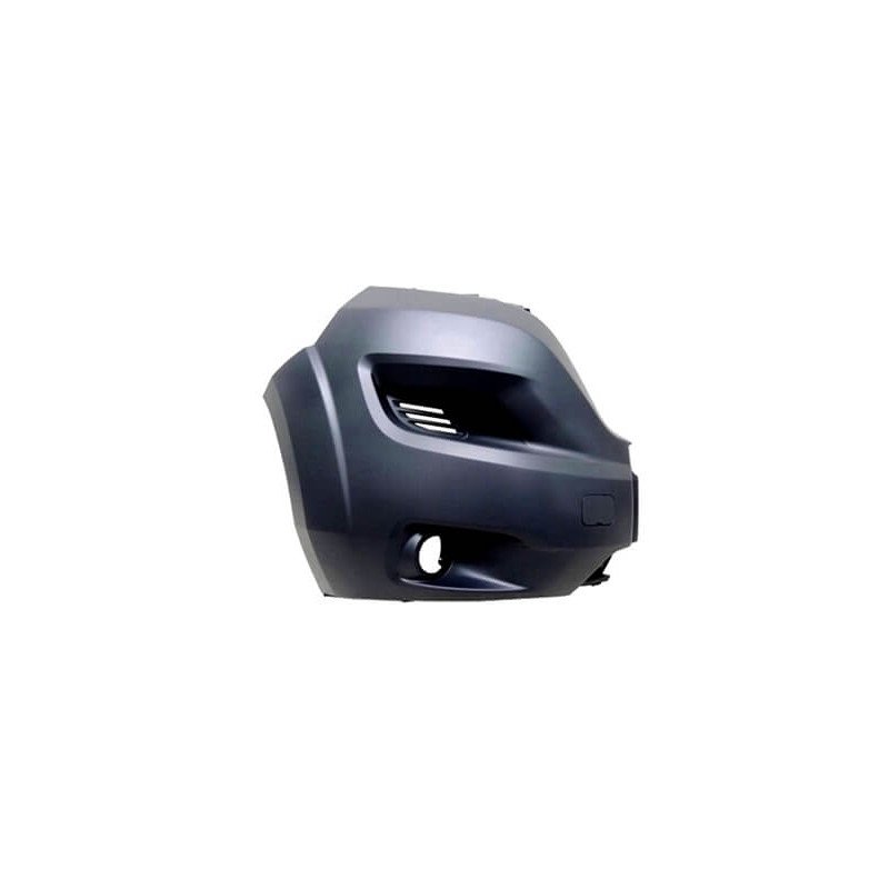 Crosse de pare-choc avant droit noir avec trou pour anti-brouillard Citroën Jumper depuis 2014
