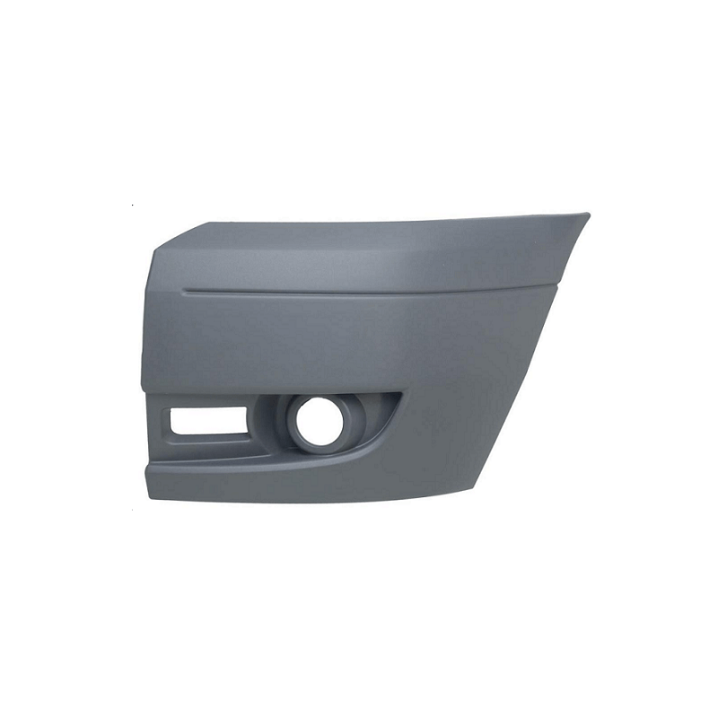 Crosse de pare-choc avant gauche gris clair avec trou anti-brouillard Ford Transit MK7 2006-2014
