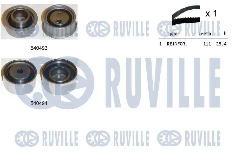 Kit distribution complet pour Hyundai I, Elantra III, Matrix