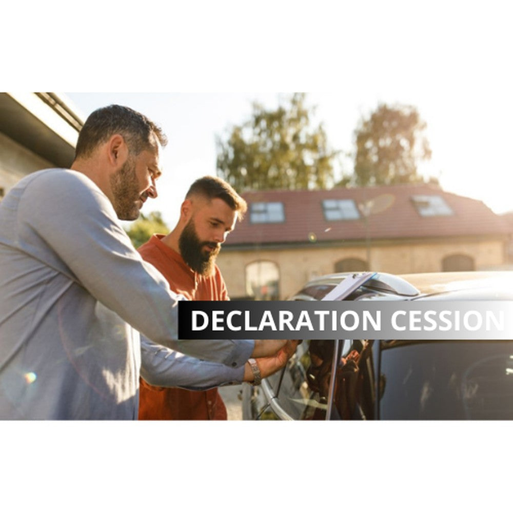 Déclaration de cession d'un véhicule