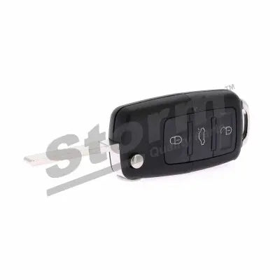Coque + clé vague pour VW TOUREG 3 BOUTONS