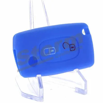 Protection silicone bleue pour CITROEN