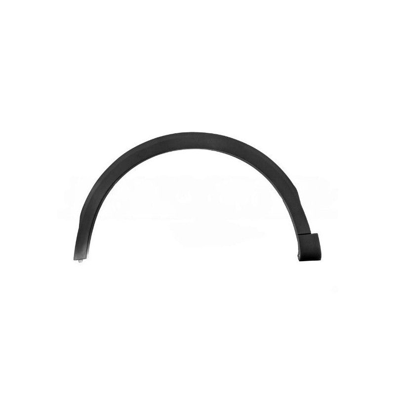 Extension d'aile avant gauche noire MG HS 2018-2024