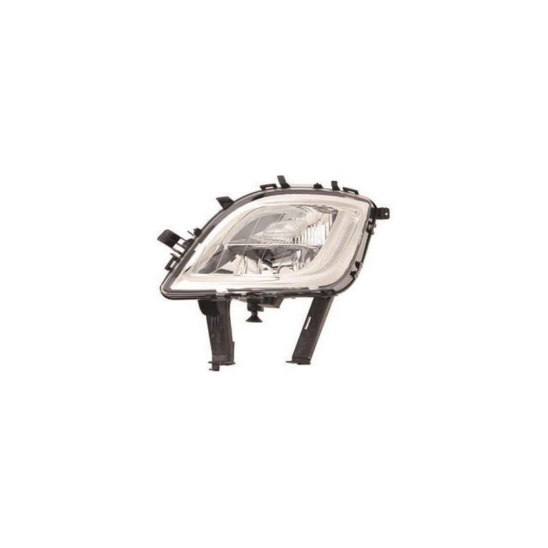 Feu anti-brouillard avant gauche H10 chromé Opel Astra J phase 1 2010-2012