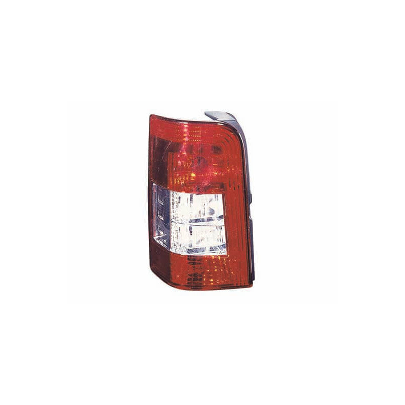 Feu arrière gauche rouge/blanc Citroën Berlingo 2 portes 2006-2008