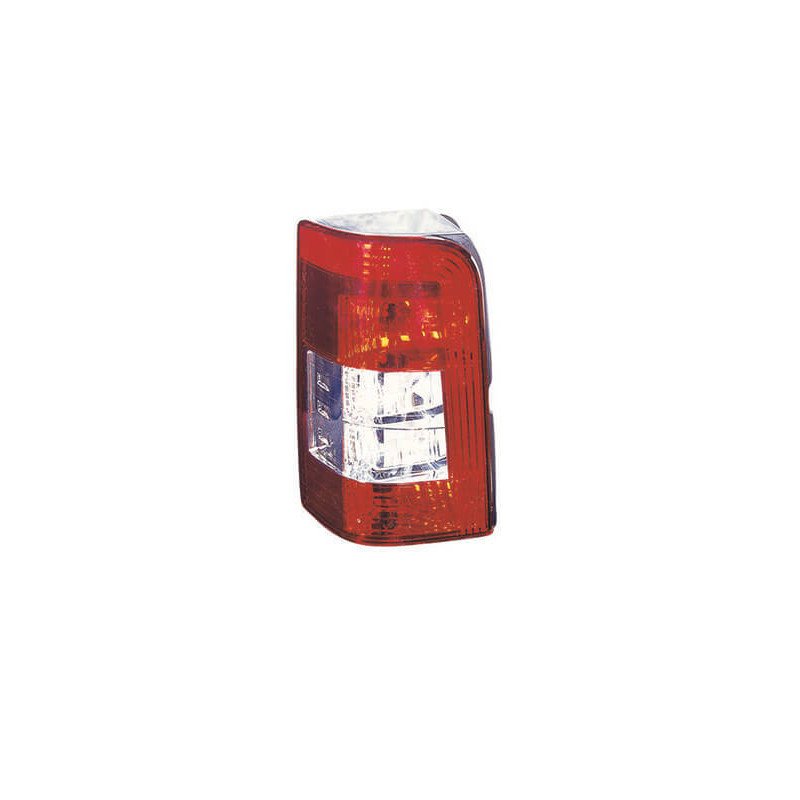 Feu arrière gauche rouge/blanc Peugeot Partner 1 porte 2006-2007