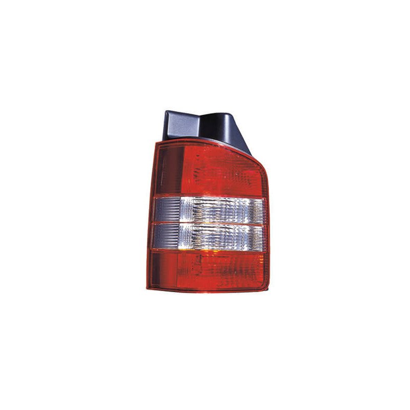 Feu arrière gauche rouge et blanc 2 portes Volkswagen Transporter T5 2003-2015