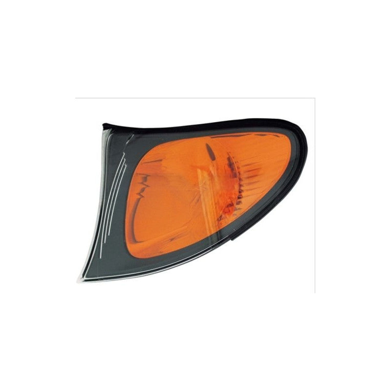 Feu clignotant avant gauche orange avec bord noir BMW Série 3 E46 phase 2 2001-2005