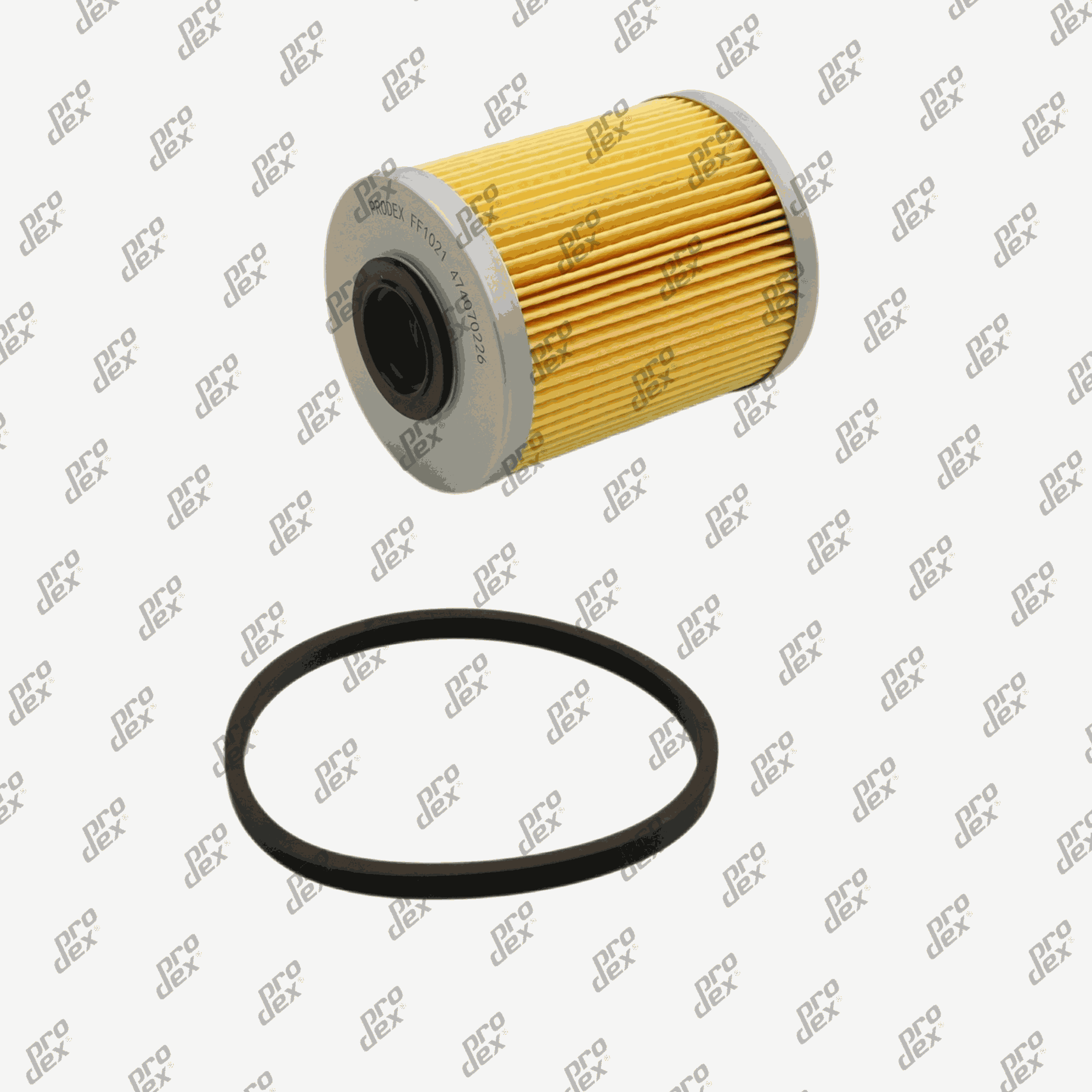 Filtre à carburant Prodex FF1021 pour Renault Scénic II, Laguna II, Grand Scénic II