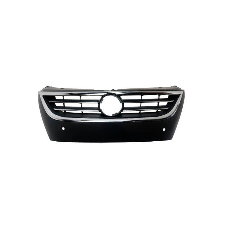 Grille de calandre à peindre contour chromé avec trous radars Volkswagen Passat CC 2008-2012