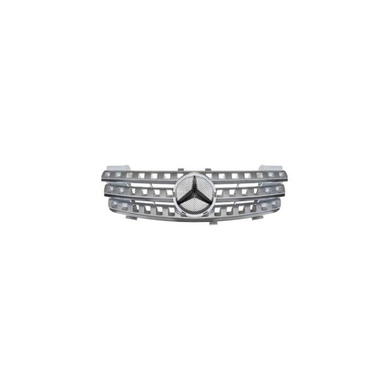 Grille de calandre avant argent moulure chromée Mercedes ML (W164) phase 1 2005-2008