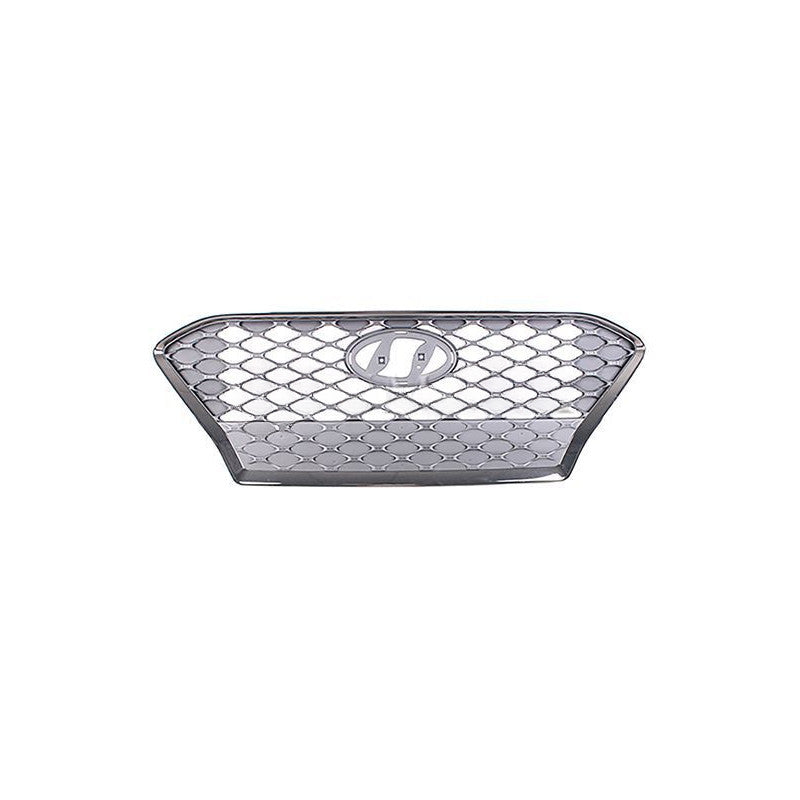 Grille de calandre avant centrale avec contour chromé Hyundai Kona phase 1 2017-2020