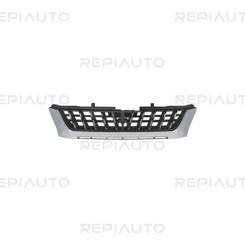 Grille de calandre avant chromée et noire Mitsubishi L200 Pick-Up K6T/K7T 1998-2000