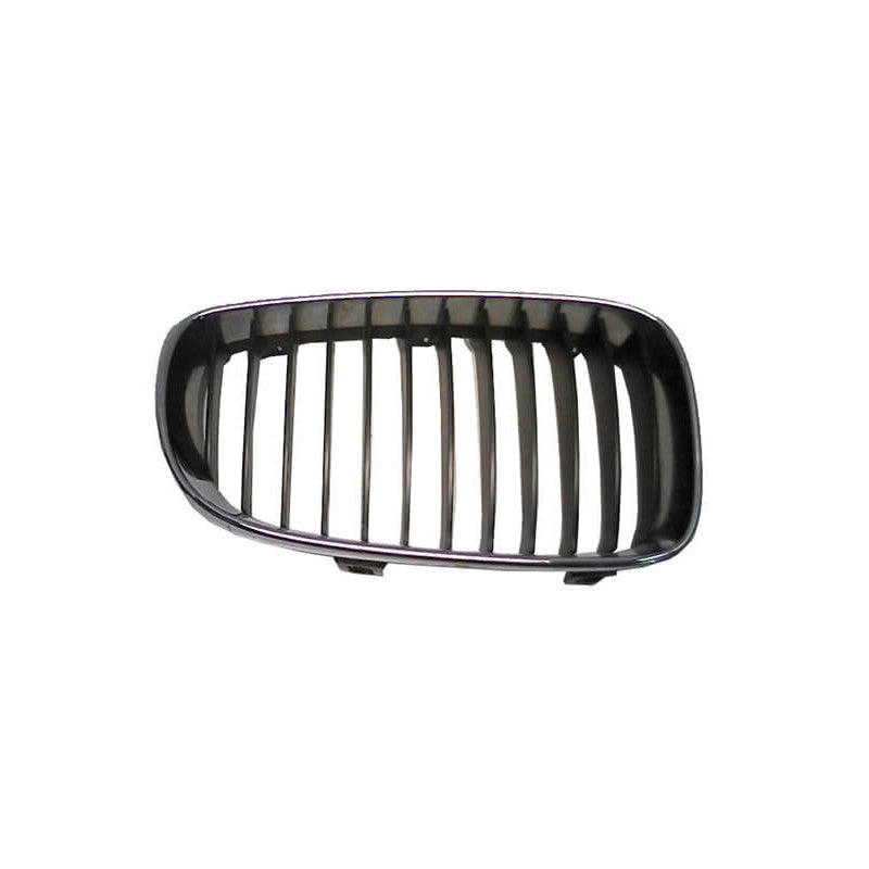 Grille de calandre avant droit lames noires contour chromé BMW Série 1 E81-E87-E82-E88 2007-2012