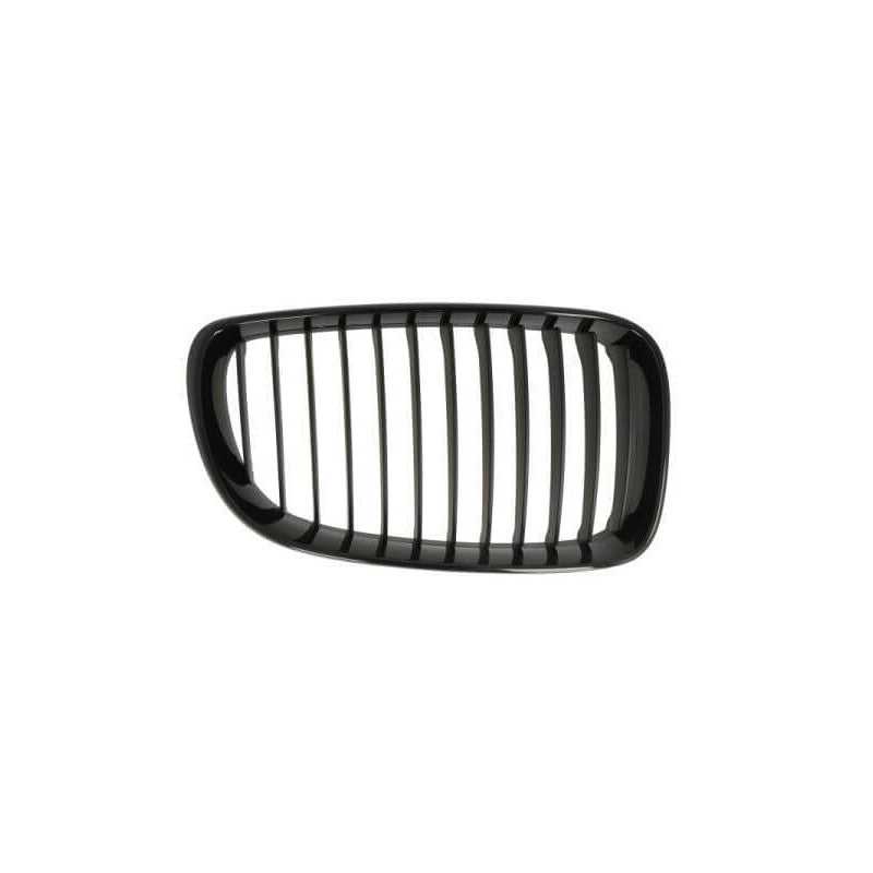 Grille de calandre avant droit lames noires contour noir BMW Série 1 E81-E87-E82-E88 2007-2012