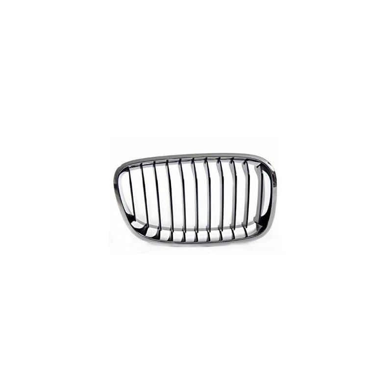 Grille de calandre avant droit noire et chromée Basic BMW Série 1 F20 - F21 phase 1 2011-2015