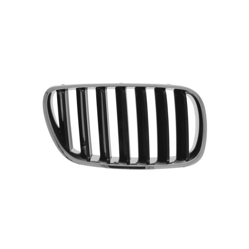 Grille de calandre avant droite chromée et noire BMW X3 1 E83 phase 2 2006-2010
