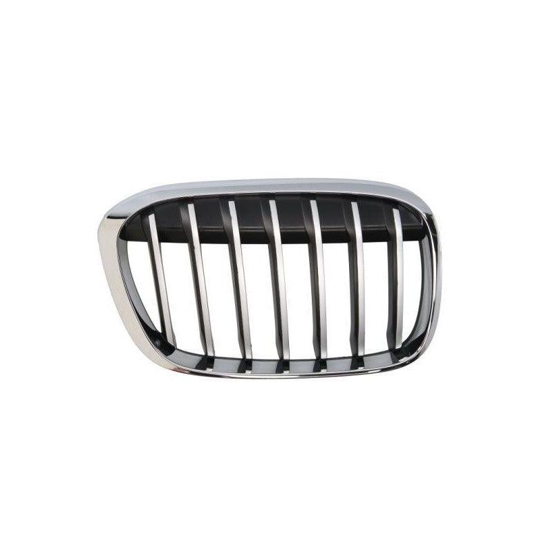 Grille de calandre avant droite contour chromé/lames chromées modèle X-Line BMW X1 F48 phase 1 2015-2020