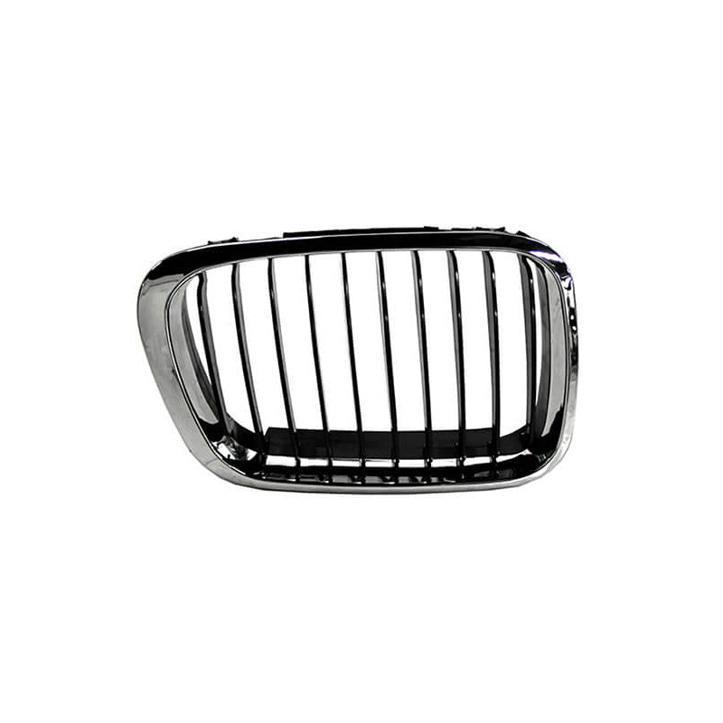 Grille de calandre avant droite noire et chromée BMW Serie 3 E46 phase 1 1998-2001