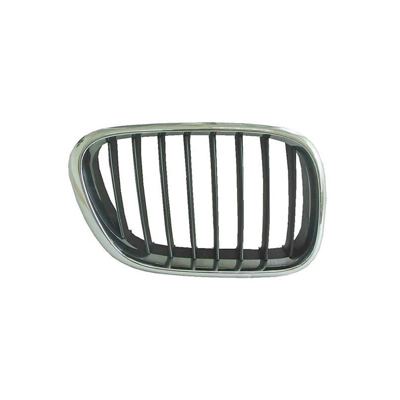 Grille de calandre avant droite noire et chromée BMW X5 1 E53 phase 1 2000-2003