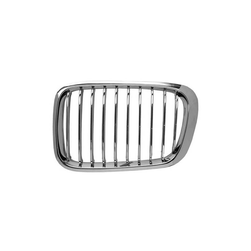 Grille de calandre avant gauche chromée BMW Serie 3 E46 phase 1 1998-2001