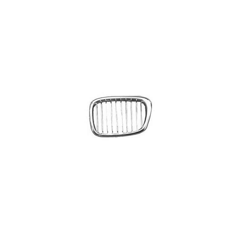 Grille de calandre avant gauche chromée BMW Série 5 E39 phase 2 2000-2003