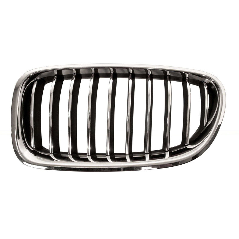 Grille de calandre avant gauche chromée noire BMW Série 5 F10/F11 phase 2 2013-2017