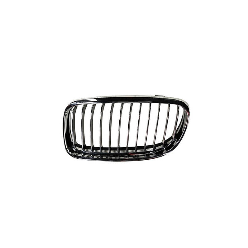 Grille de calandre avant gauche chromée/noire/chromée BMW Serie 3 E90/E91 phase 2 2008-2011