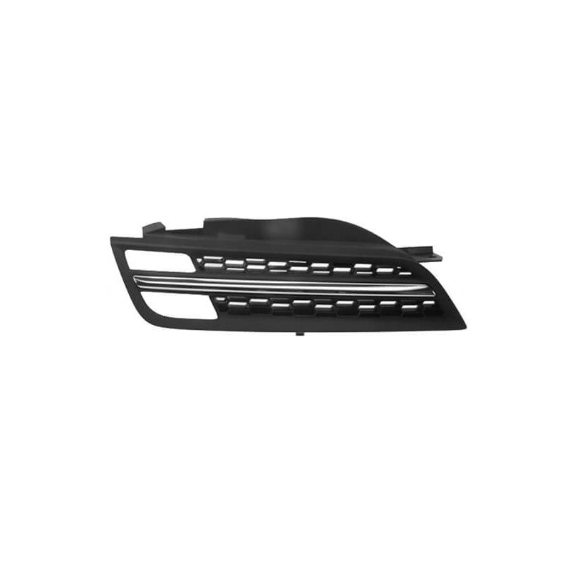 Grille de calandre avant gauche noire moulure chromée Nissan Micra K12 phase 2 2005-2007