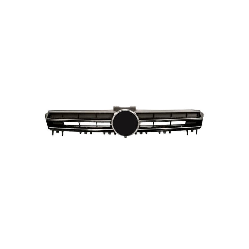 Grille de calandre avant noir et chromée Comfortline Volkswagen Golf 7 phase 1 2012-2017