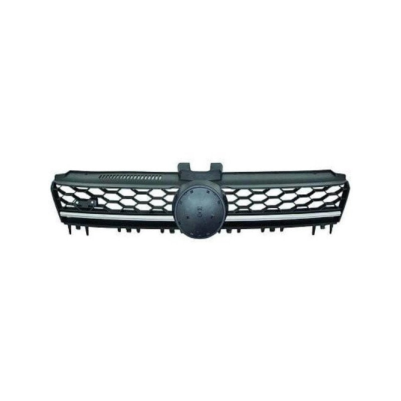 Grille de calandre avant noir et chromée Volkswagen Golf 7 GTD phase 1 2012-2017