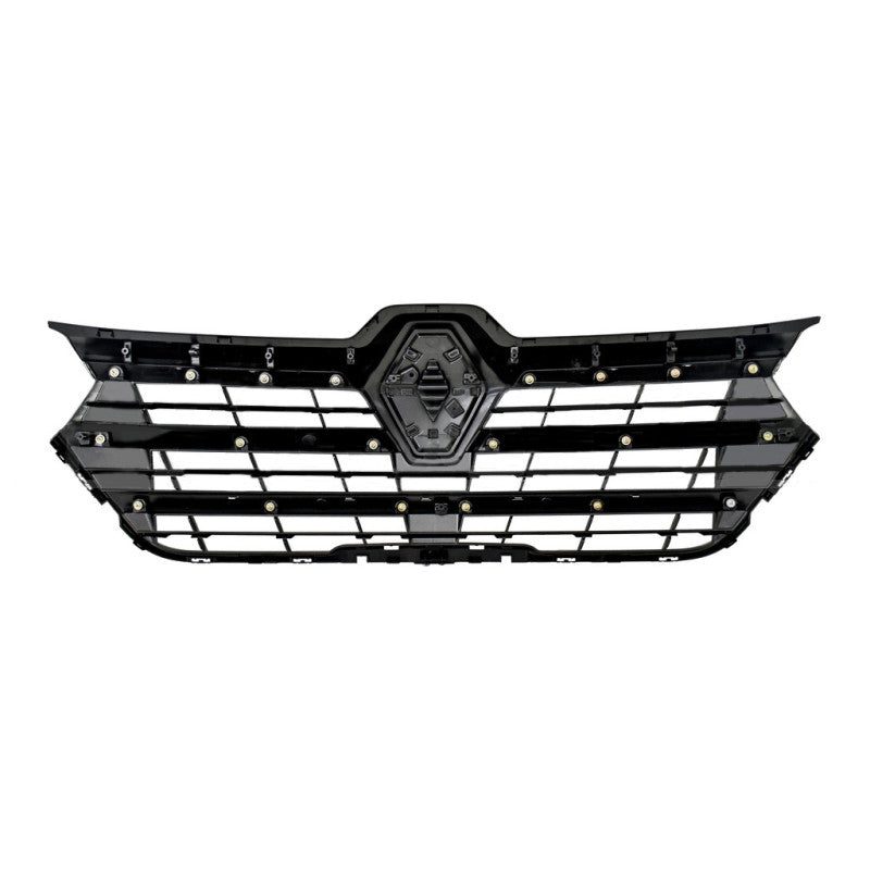 Grille de calandre avant noire avec 5 moulures chromées Renault Trafic 3 phase 3 depuis 2022