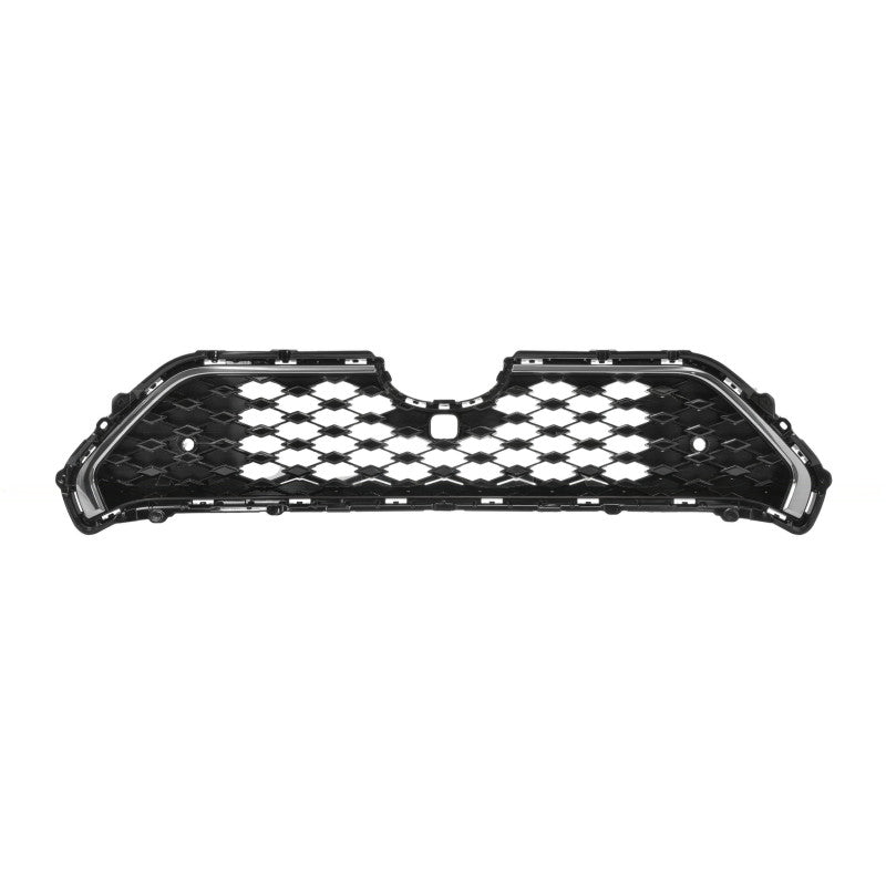 Grille de calandre avant noire brillante chromée avec trous radars et caméra Toyota Rav4 depuis 2019