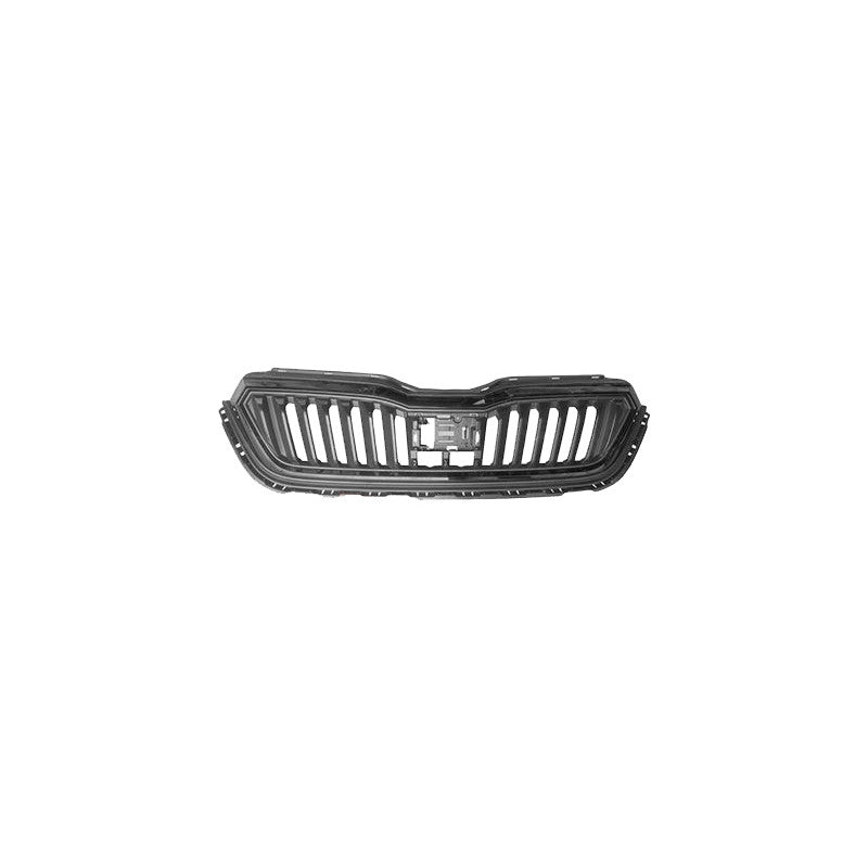 Grille de calandre avant noire et cadre noir Skoda Scala depuis 2019