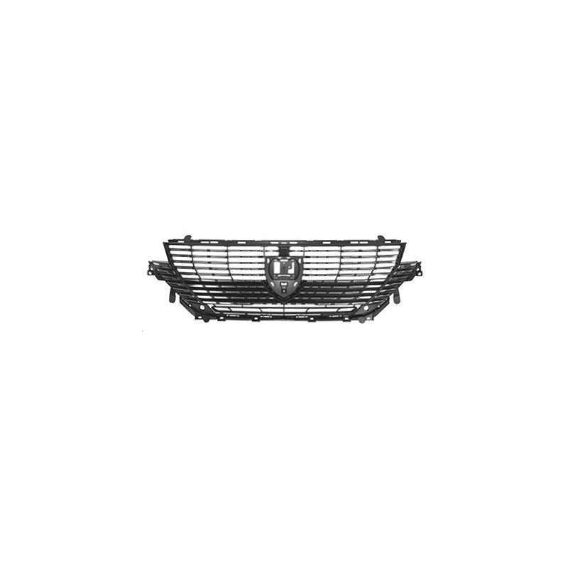 Grille de calandre avant noire et chromée avec 2 trous radars Allure Peugeot 308 3 depuis 2021
