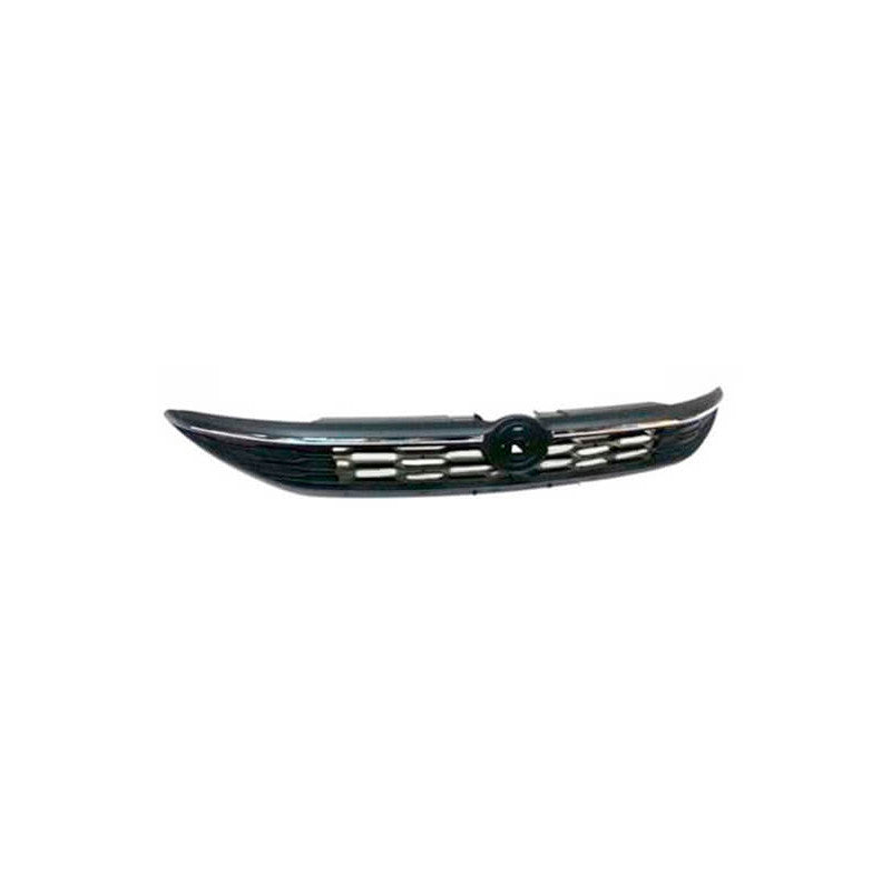 Grille de calandre avant noire et chromée Fiat Doblo 2 phase 2 depuis 2015