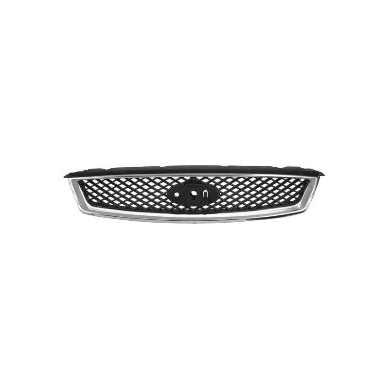 Grille de calandre avant noire et chromée Ford Focus 2 phase 1 2004-2007