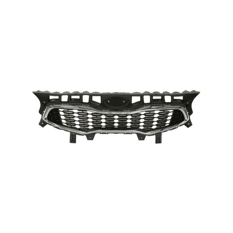 Grille de calandre avant noire et chromée Kia Ceed 2 phase 2 2016-2018