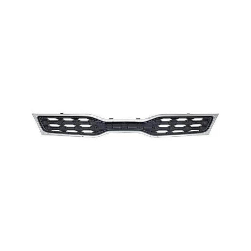 Grille de calandre avant noire et chromée Kia Rio 3 phase 1 2011-2015