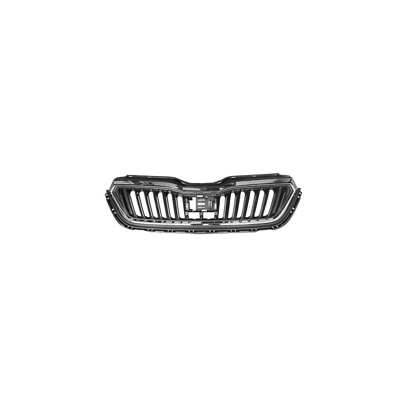 Grille de calandre avant noire et chromée Skoda Scala depuis 2019