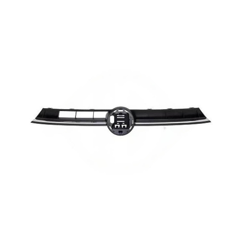 Grille de calandre avant noire et chromée Volkswagen Polo 6 phase 2 depuis 2021