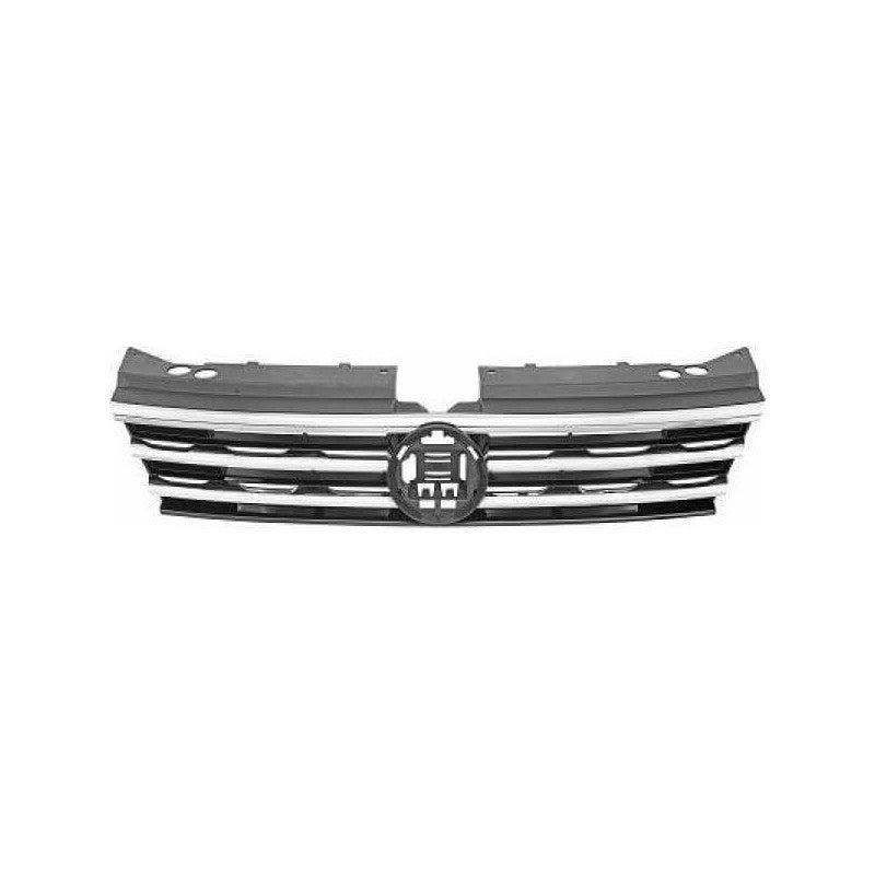 Grille de calandre avant noire et chromée Volkswagen Tiguan 2 phase 1 2016-2020