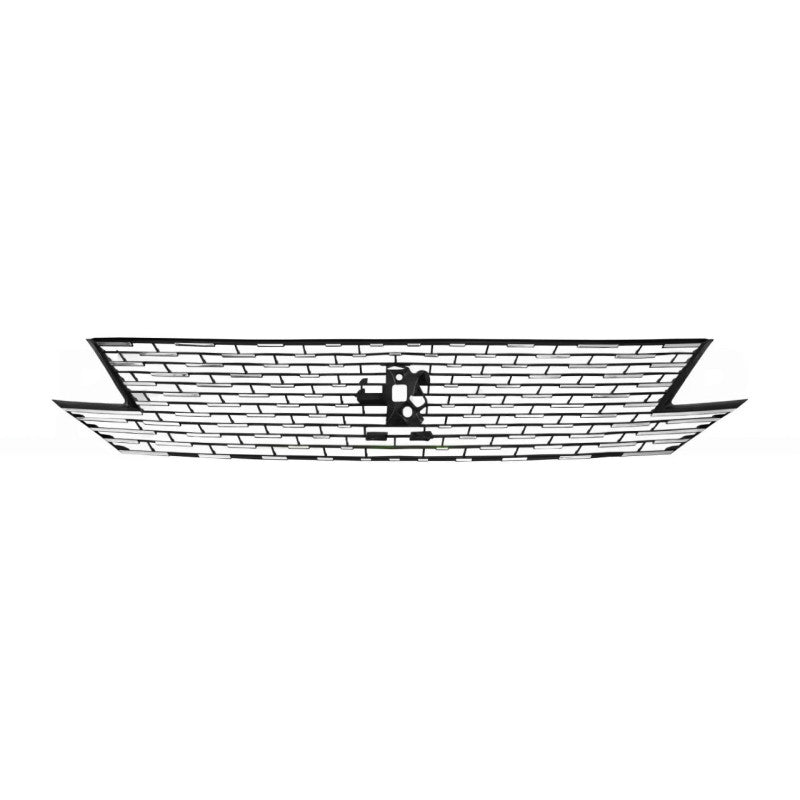 Grille de calandre avant noire et finition chromée Peugeot 3008 2 phase 1 2016-2020