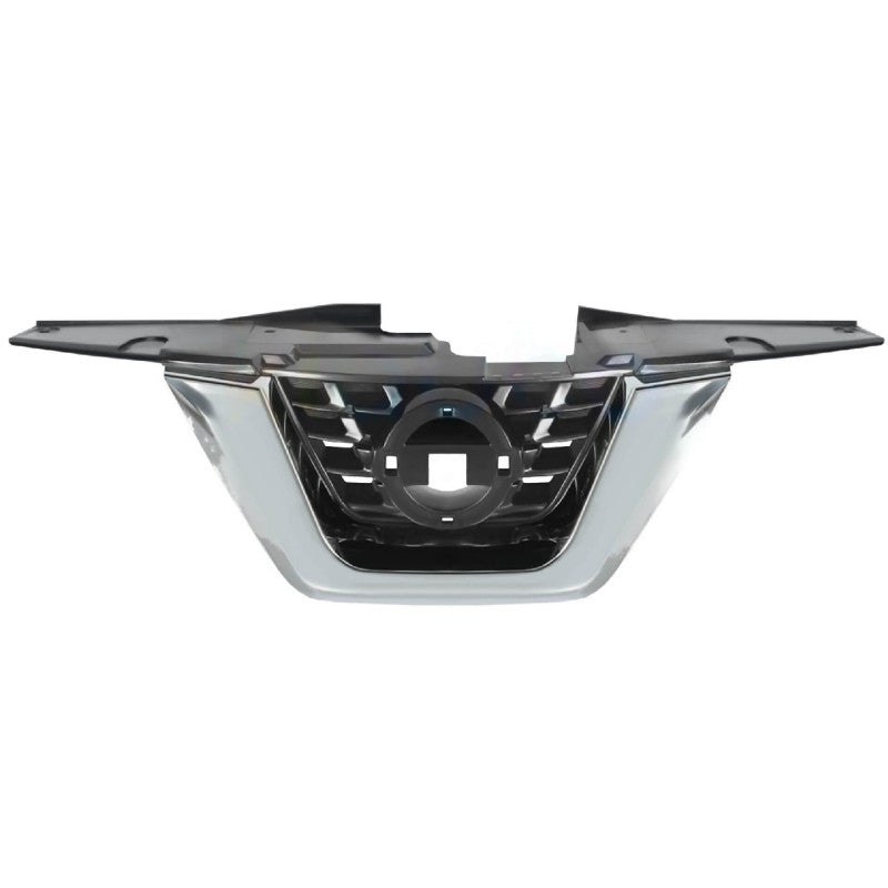 Grille de calandre avant noire et moulure chromée avec trou caméra Nissan Juke 2014-2019