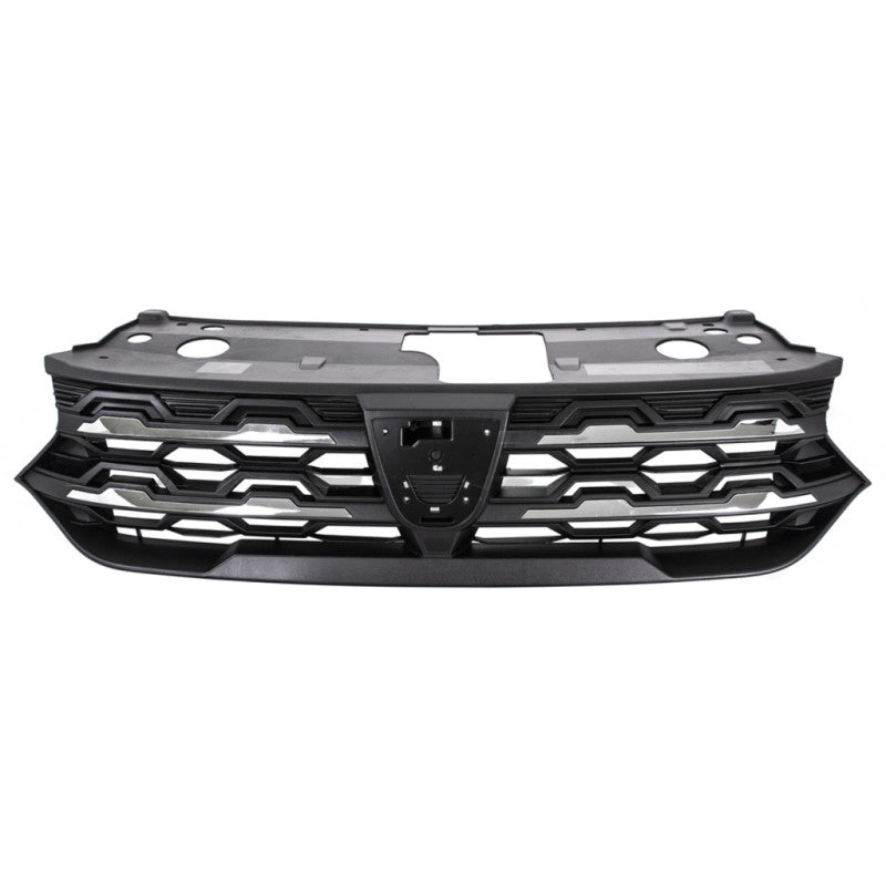 Grille de calandre avant noire et moulure chromée Dacia Sandero Stepway 3 depuis 2020