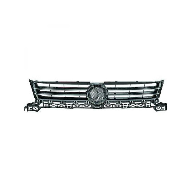 Grille de calandre avant noire et moulure chromée Volkswagen Caddy 3 phase 2 2010-2015