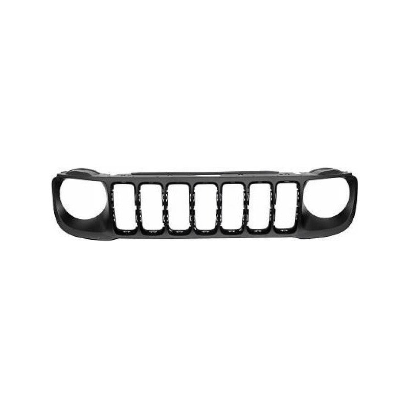 Grille de calandre avant noire mate LONGITUDE/ SPORT/ALTITUDE Jeep Renegade phase 2 depuis 2018