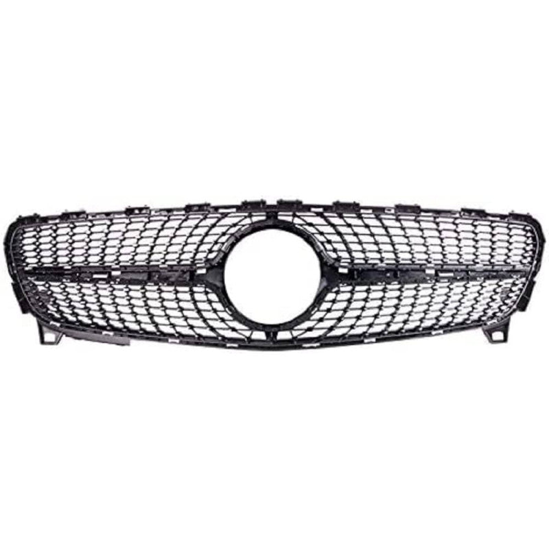 Grille de calandre avant noire Mercedes Classe A W176 phase 2 2015-2018