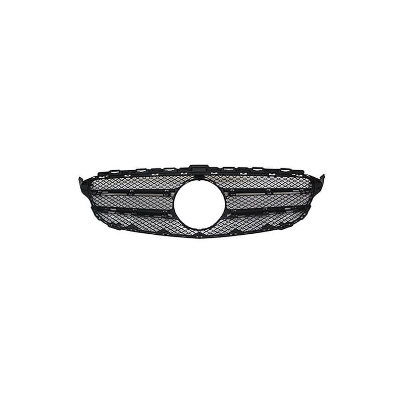 Grille de calandre avant noire modèle Avantgarde Mercedes Classe C W205 phase 1 2014-2018